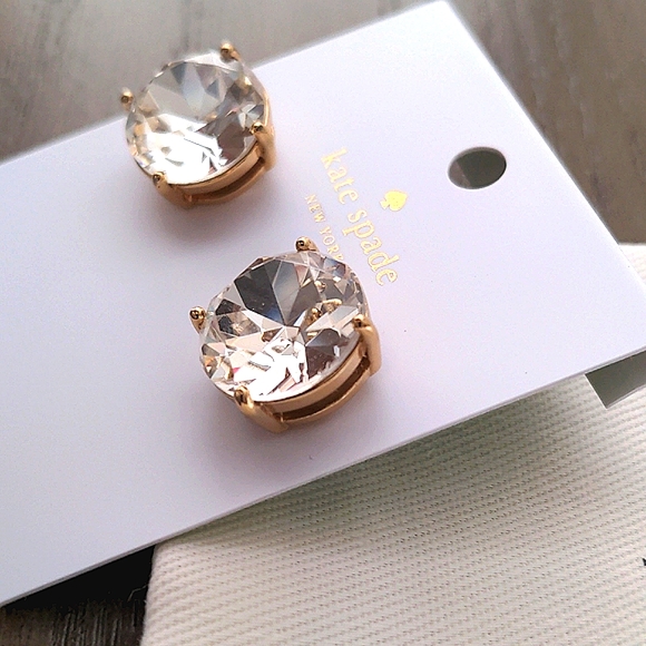 kate spade Jewelry New Kate Spade Large Gumdrop Stud Earrings Poshmark